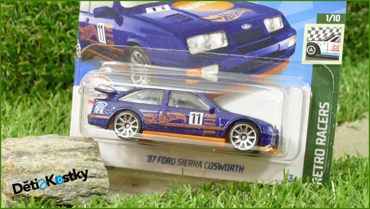 Angličák Model Autíčka Hot Wheels Autíčko ´87 Ford Sierra Cosworth (RETRO RACERS)
