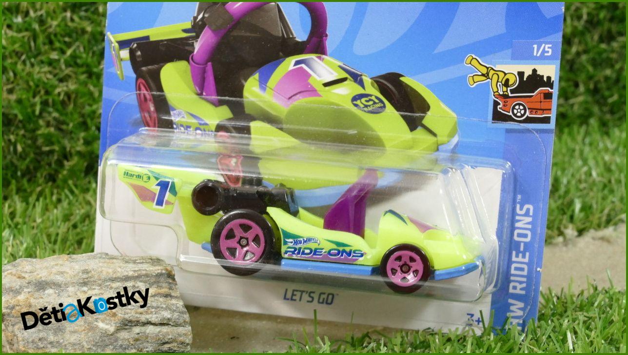 Angličák Model Autíčka Hot Wheels Autíčko Let´s Go (HW RIDE-ONS)