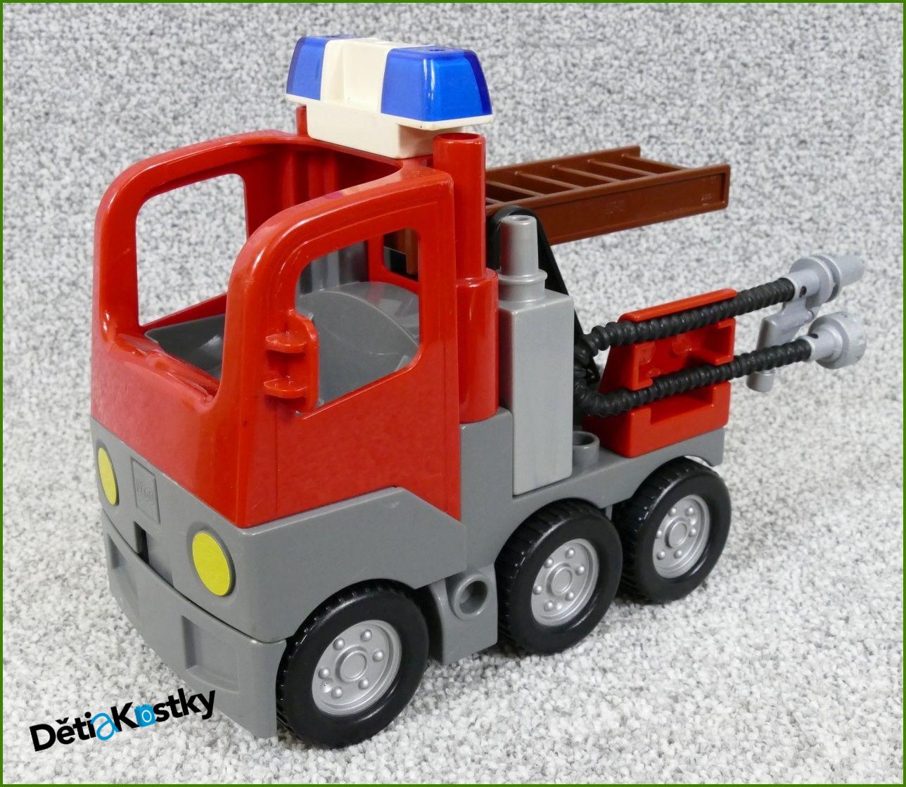 Lego® Duplo® Hasičské Auto se Žebříkem a Majáčkem