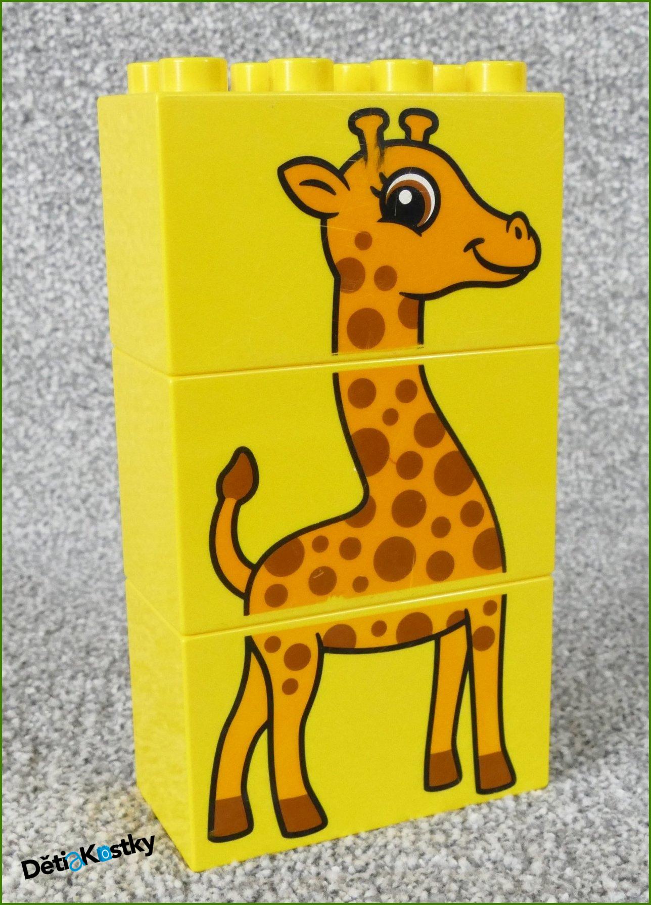 Lego® Duplo® Zvířátko z Kostek 2x4x2 - Žirafa