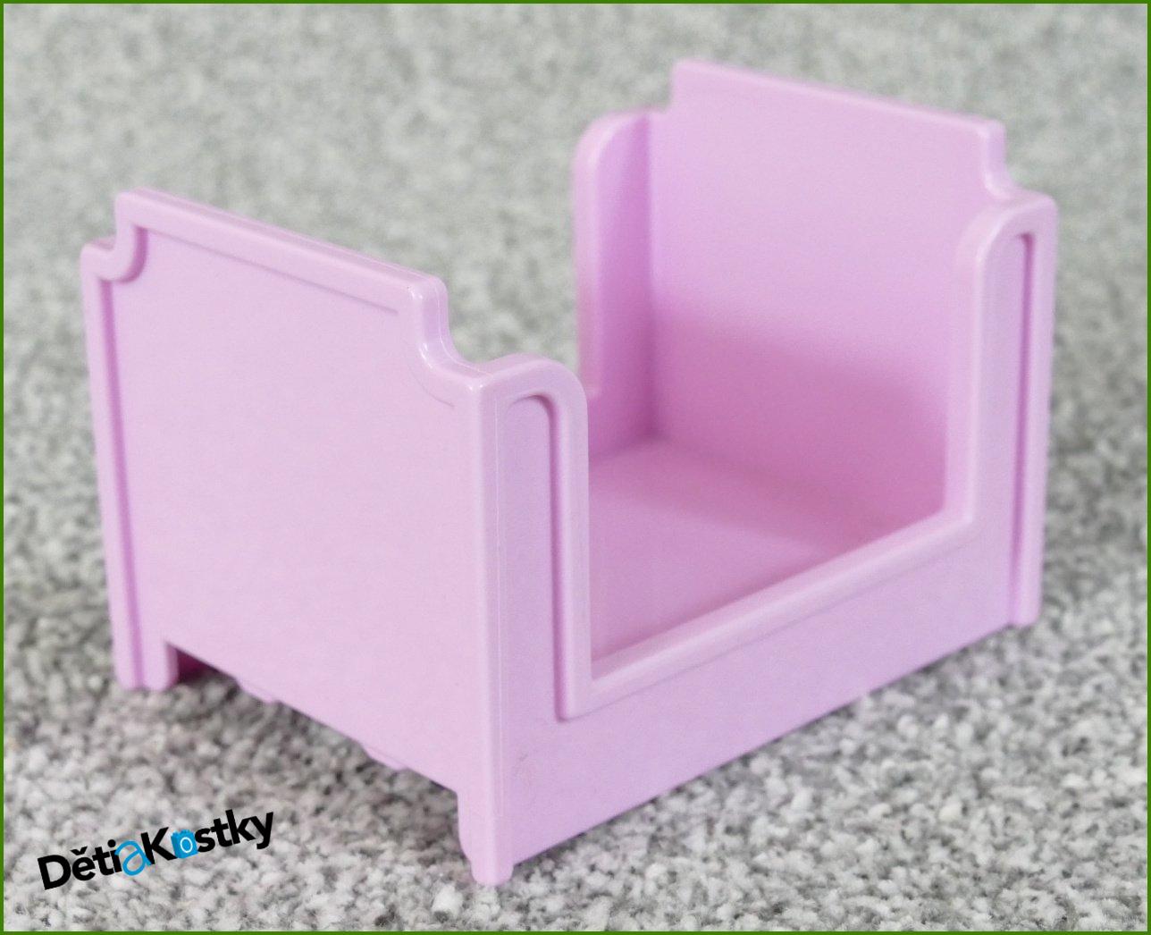 Lego® Duplo® Postýlka Světle Růžová Vysoká