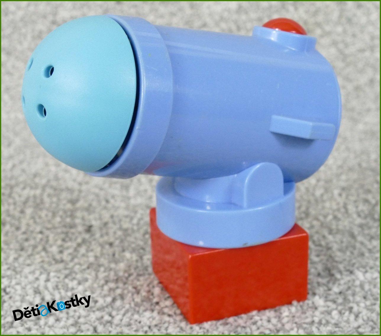 Lego® Duplo® Dělo Malé Vystřelovací Modré s Tyrkysovým Nábojem