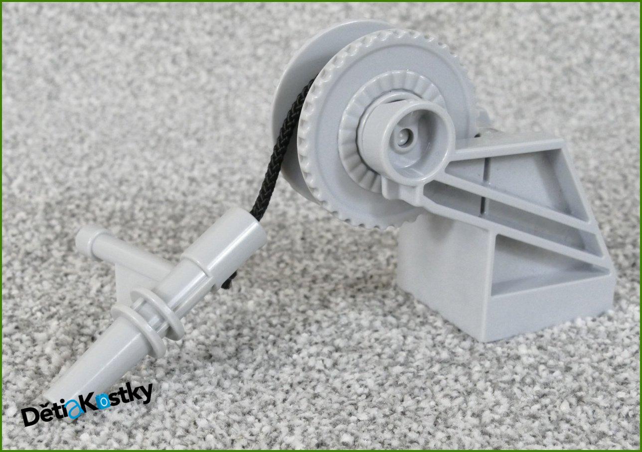 Lego® Duplo® Naviják Šedý - Šedé Kolečko s Tryskou
