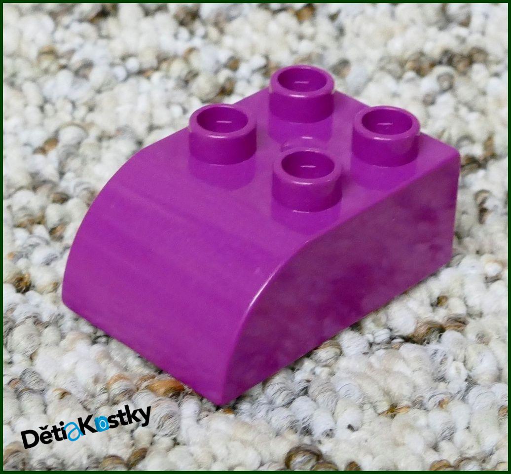 Lego® Duplo® Kostka 2x3 Zkosená Světle Fialová