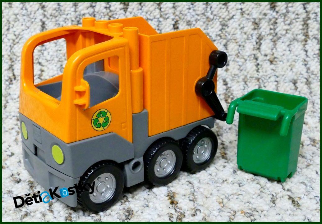 Lego® Duplo® Popeláři / Náklaďák Oranžový
