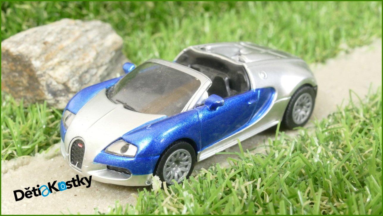 Angličák Siku Autíčko Bugatti 16.4 Veyron Grand Sport - horší levé dveře