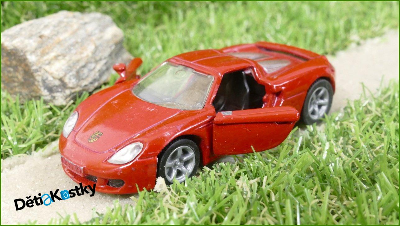 Angličák Siku Autíčko Porsche Carrera GT - chybí zrcátko