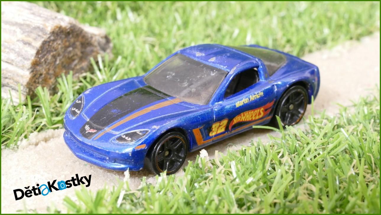 Angličák - Hot Wheels Autíčko C6 Corvette