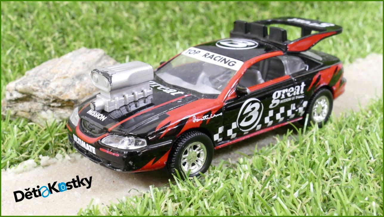Model Autíčka Realtoy 1:43 - Ford Mustang - lepené zadní křídlo