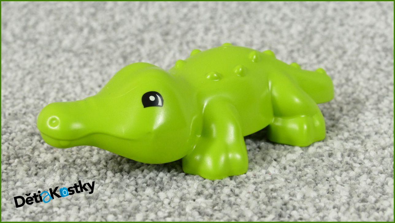 Lego® Duplo® Krokodýl Mládě Limetka