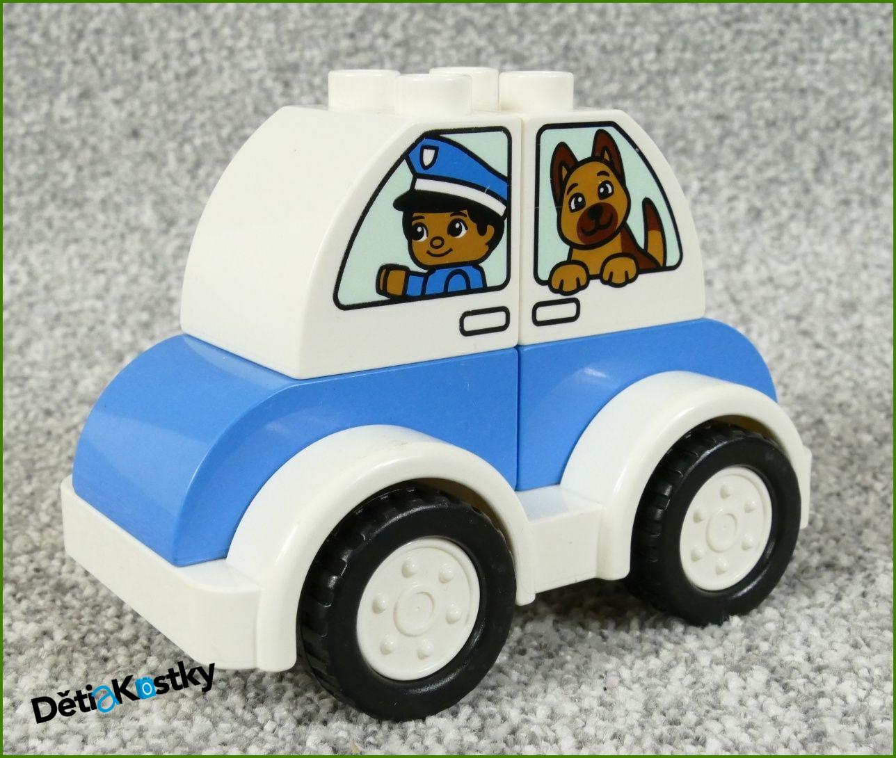 Lego® Duplo® Autíčko Policejní z Kostek