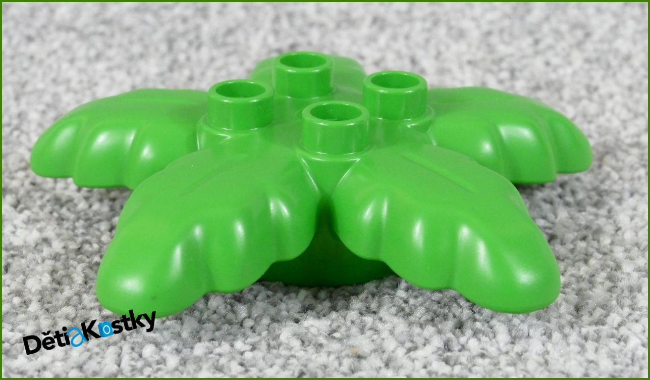 Lego® Duplo® Koruna Stromu/Květina Světle Zelená Malá Pěticípá