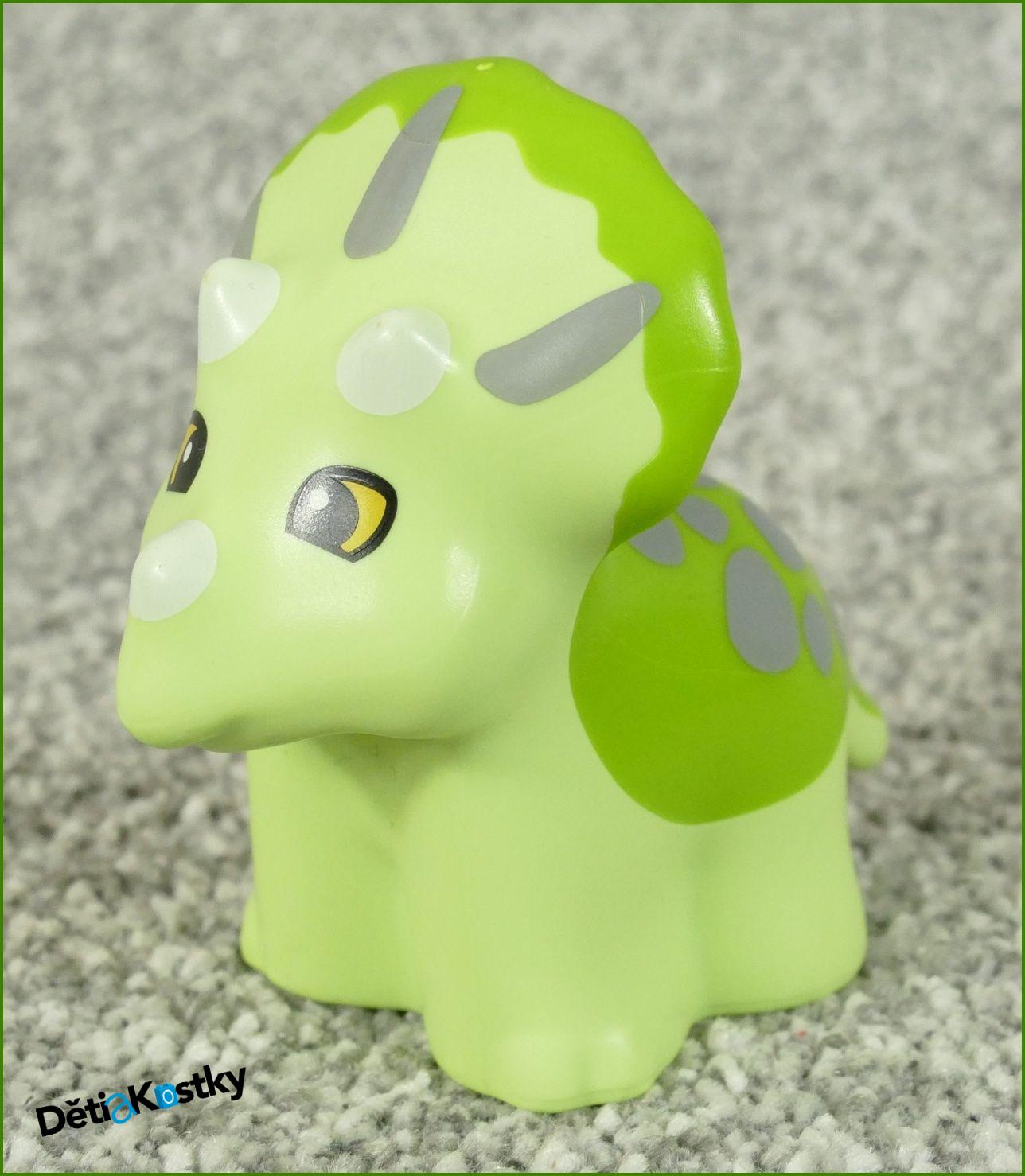 Lego® Duplo® Dino Triceratops Mládě Limetka Nový Typ