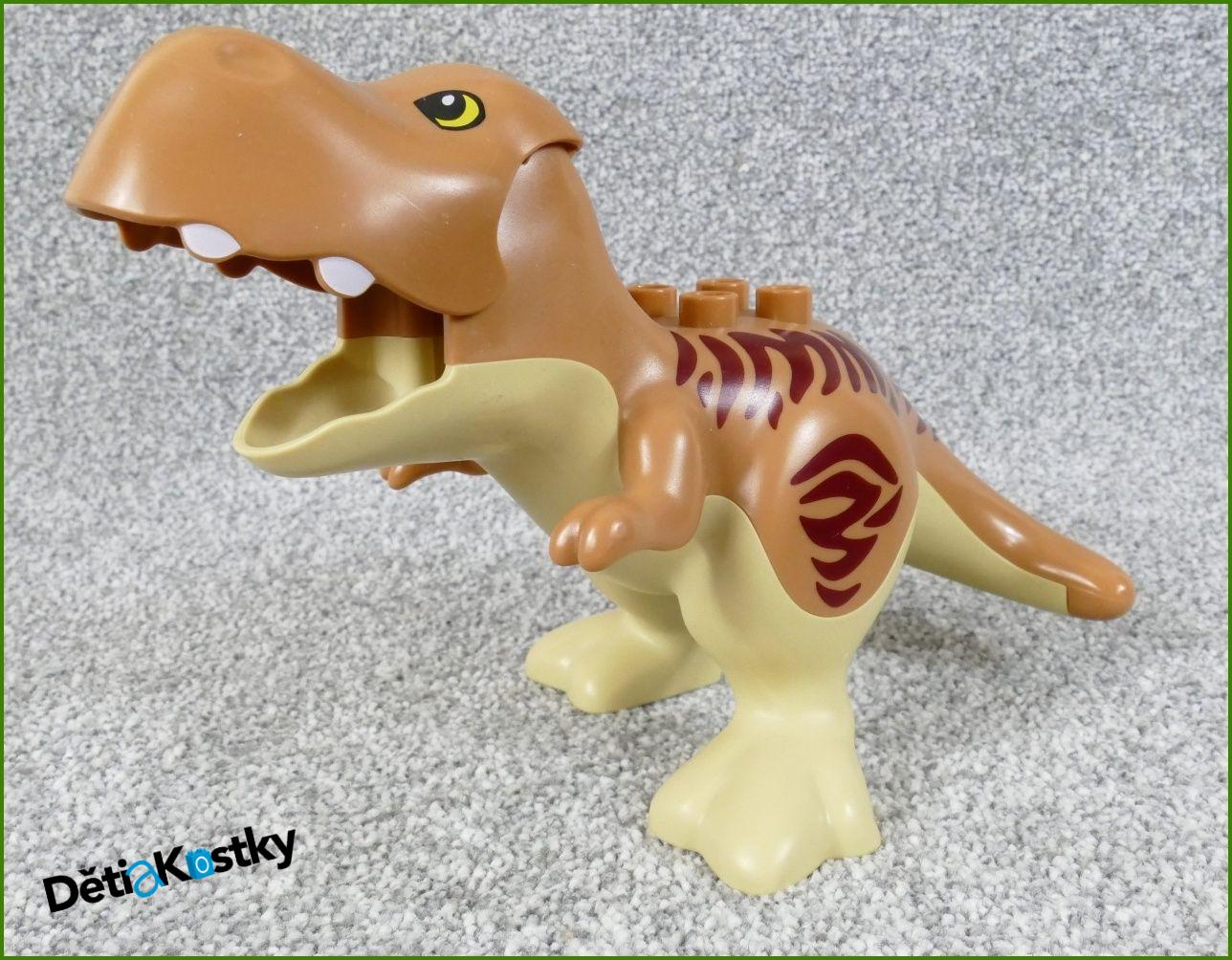Lego® Duplo® Dino Tyranosaurus Rex Velký Hnědý