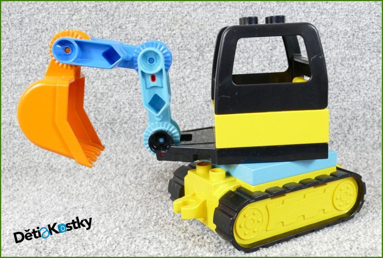 Lego® Duplo® Bagr Malý - Černá Kabina