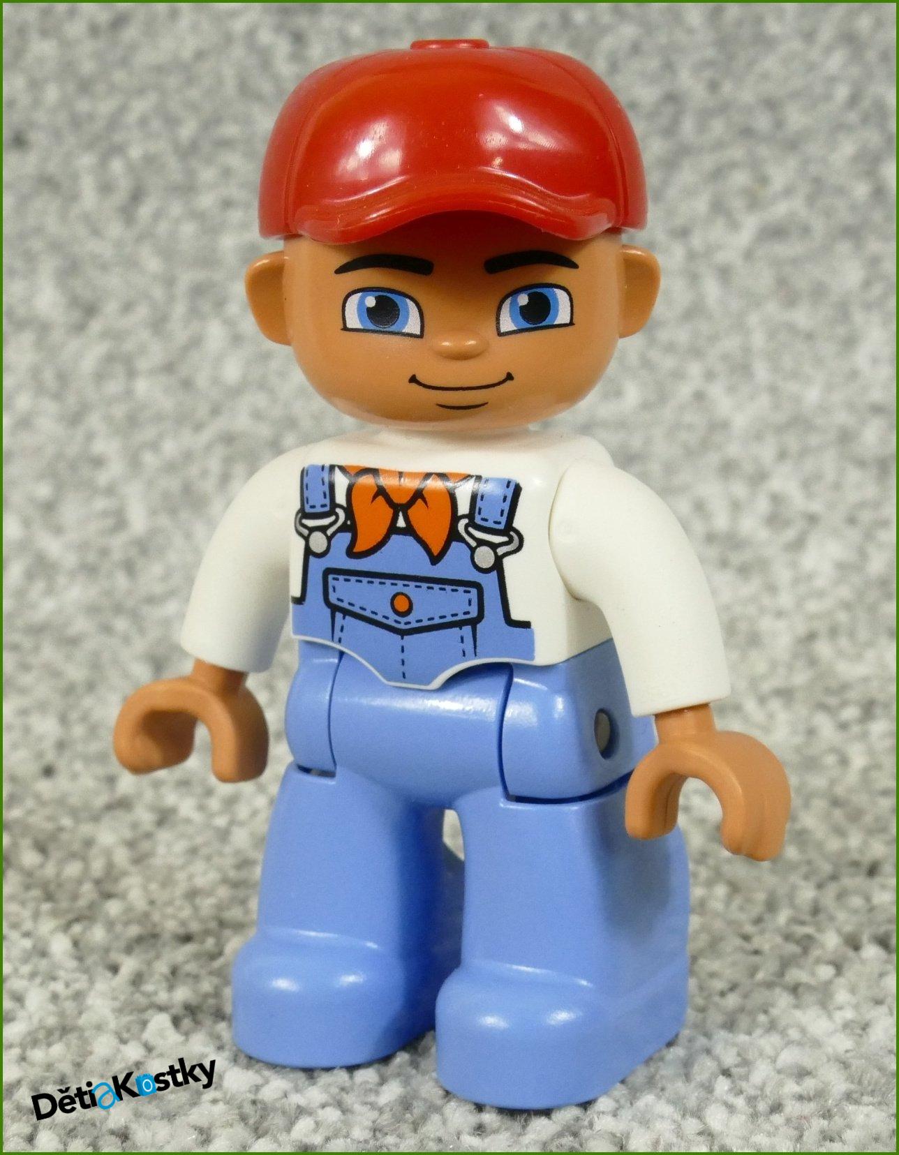 Lego® Duplo® Figurka Farmář Červenou Čepicí