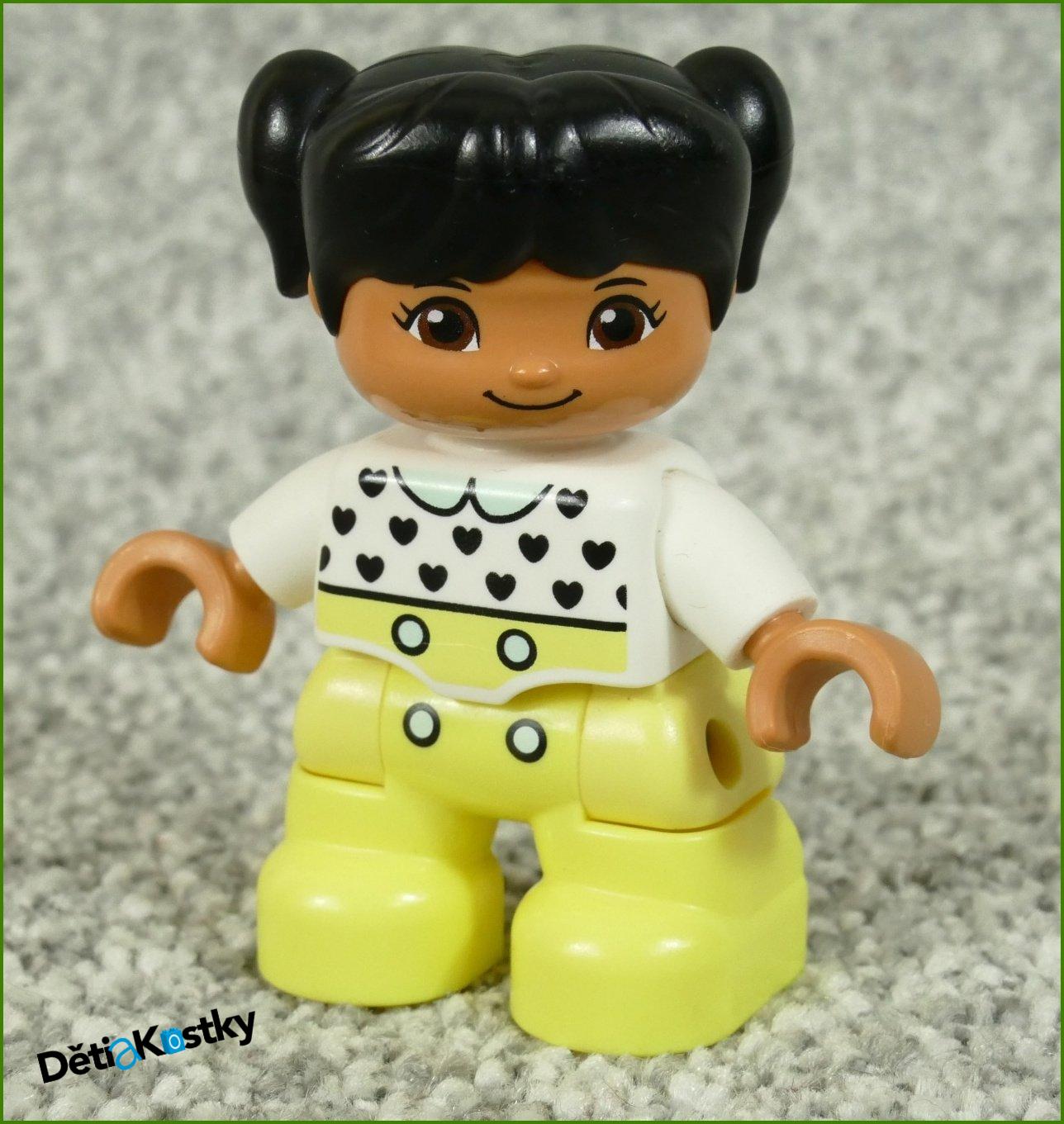Lego® Duplo® Figurka Holčička v Bílé Halence