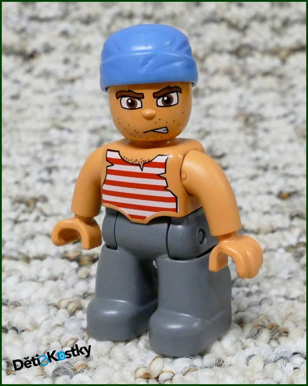 Lego® Duplo® Pirát s Modrým Šátkem