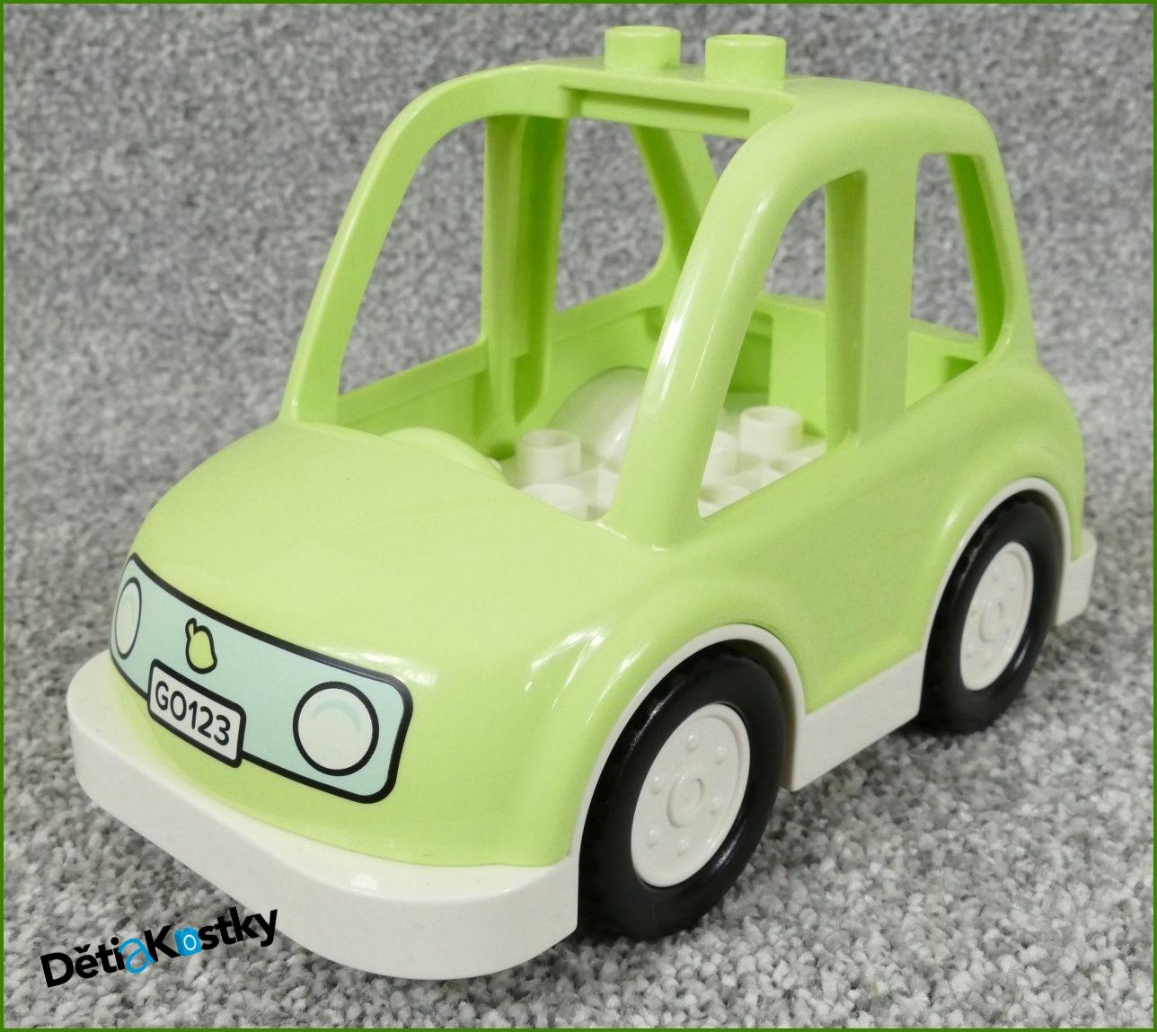 Lego® Duplo® Auto Světlounce Zelené Velké (GO123)