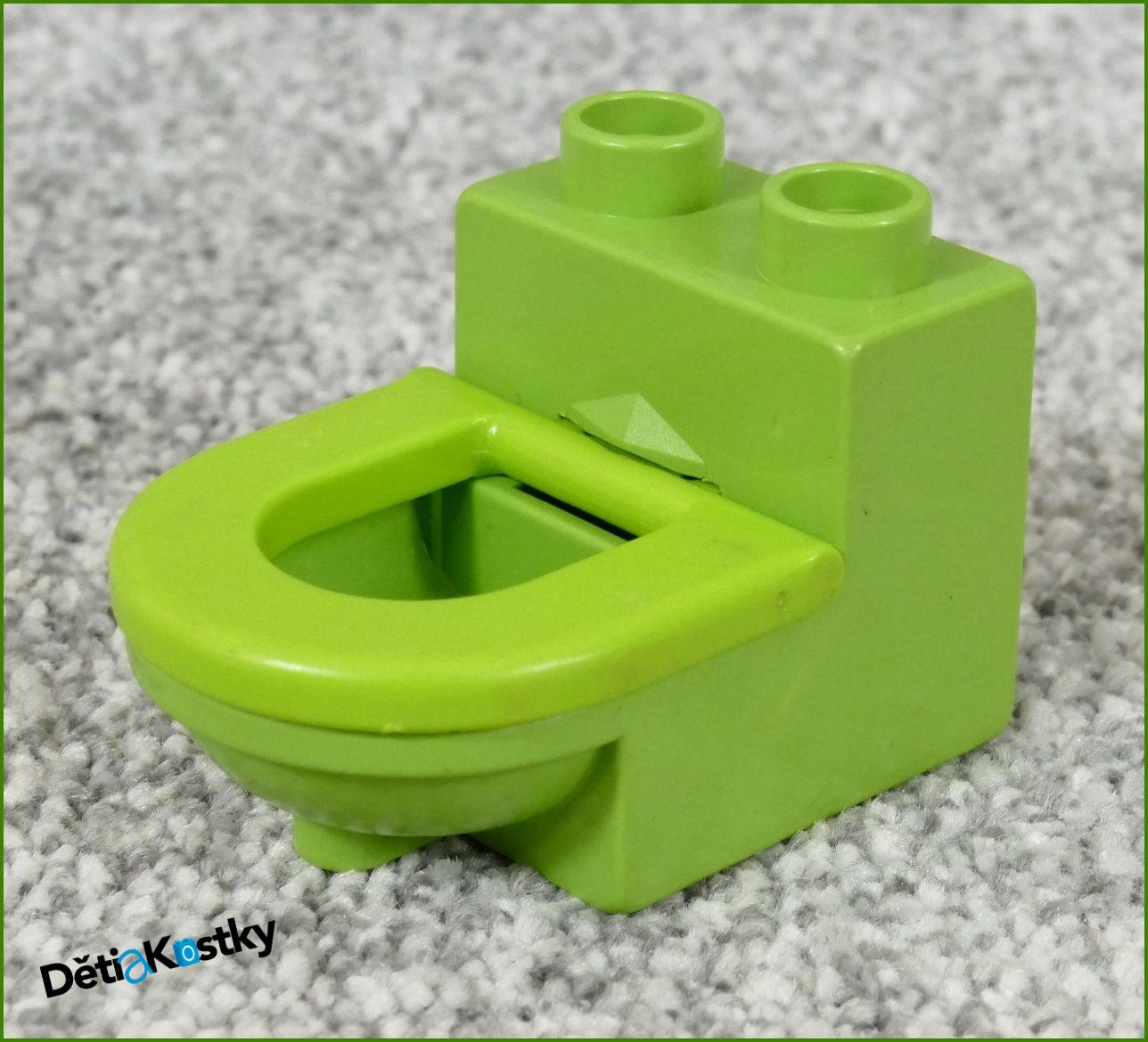 Lego® Duplo® Záchod Zelený (Limetka Prkénko)