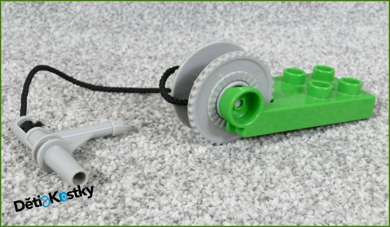 Lego® Duplo® Naviják Malý Zelený s Tryskou - Novější Typ