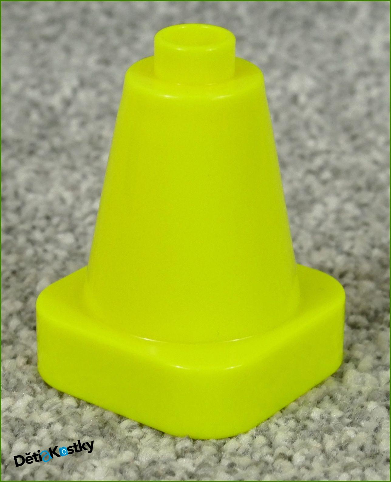 Lego® Duplo® Kužel Světlounce Žlutý