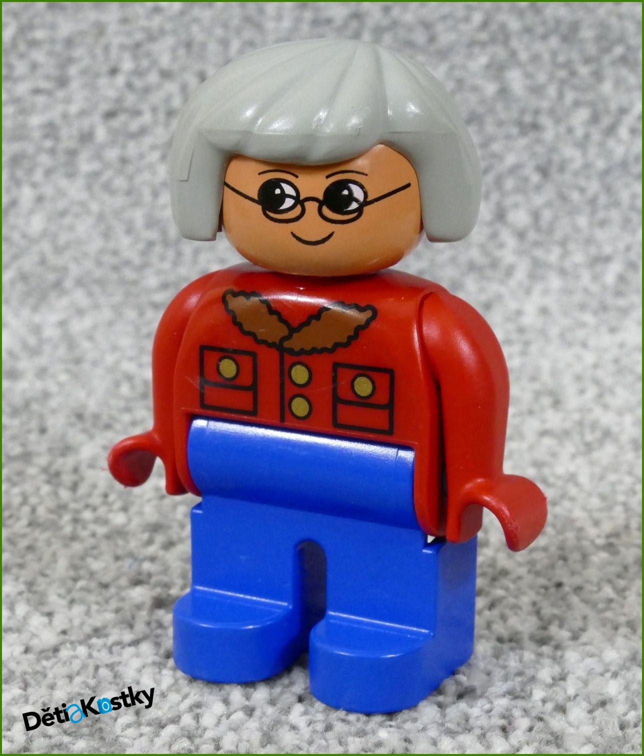 Lego® Duplo® Figurka Babička Starší Typ