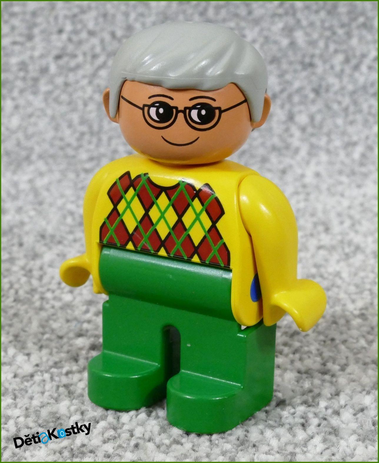 Lego® Duplo® Figurka Dědeček Starší Typ