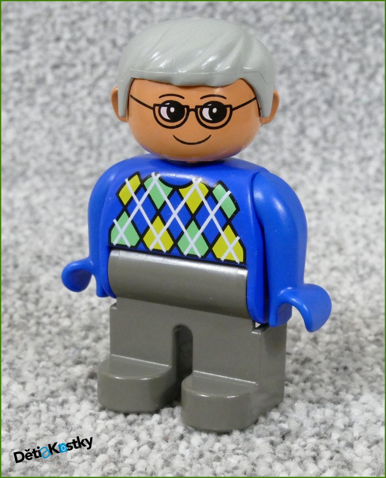 Lego® Duplo® Figurka Dědeček Starší Typ