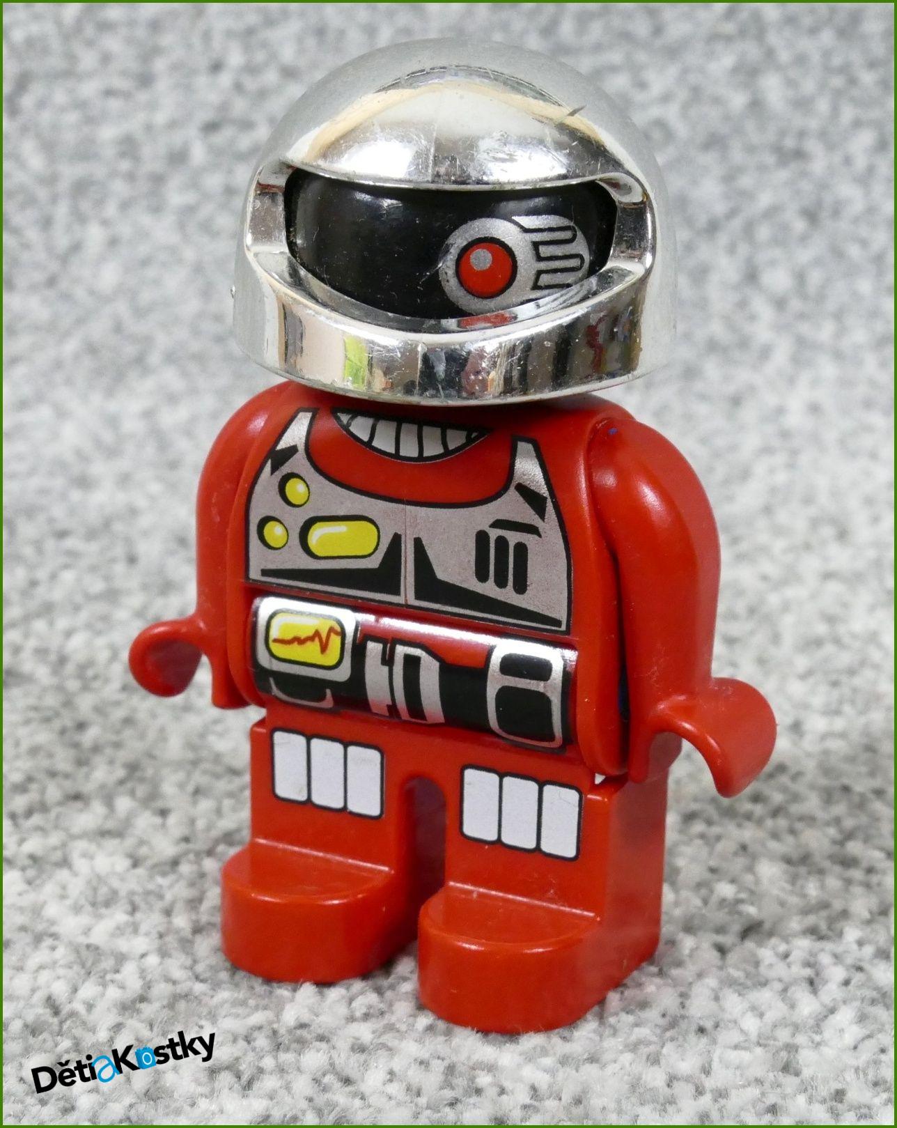 Lego® Duplo® Figurka Pilot z Toolo Setu se Stíhačkou