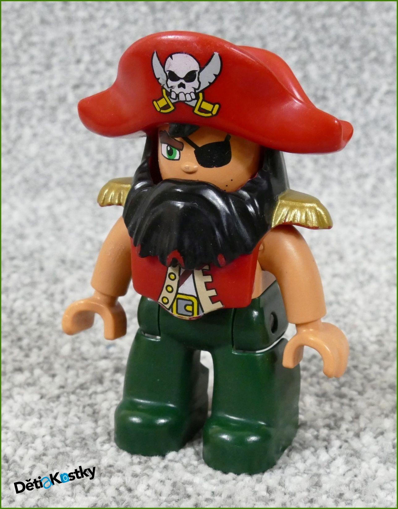 Lego® Duplo® Figurka Piráta s Oblekem