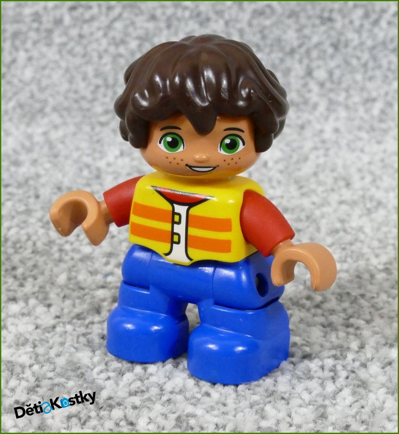 Lego® Duplo® Figurka Dítě s Hnědými Vlasy