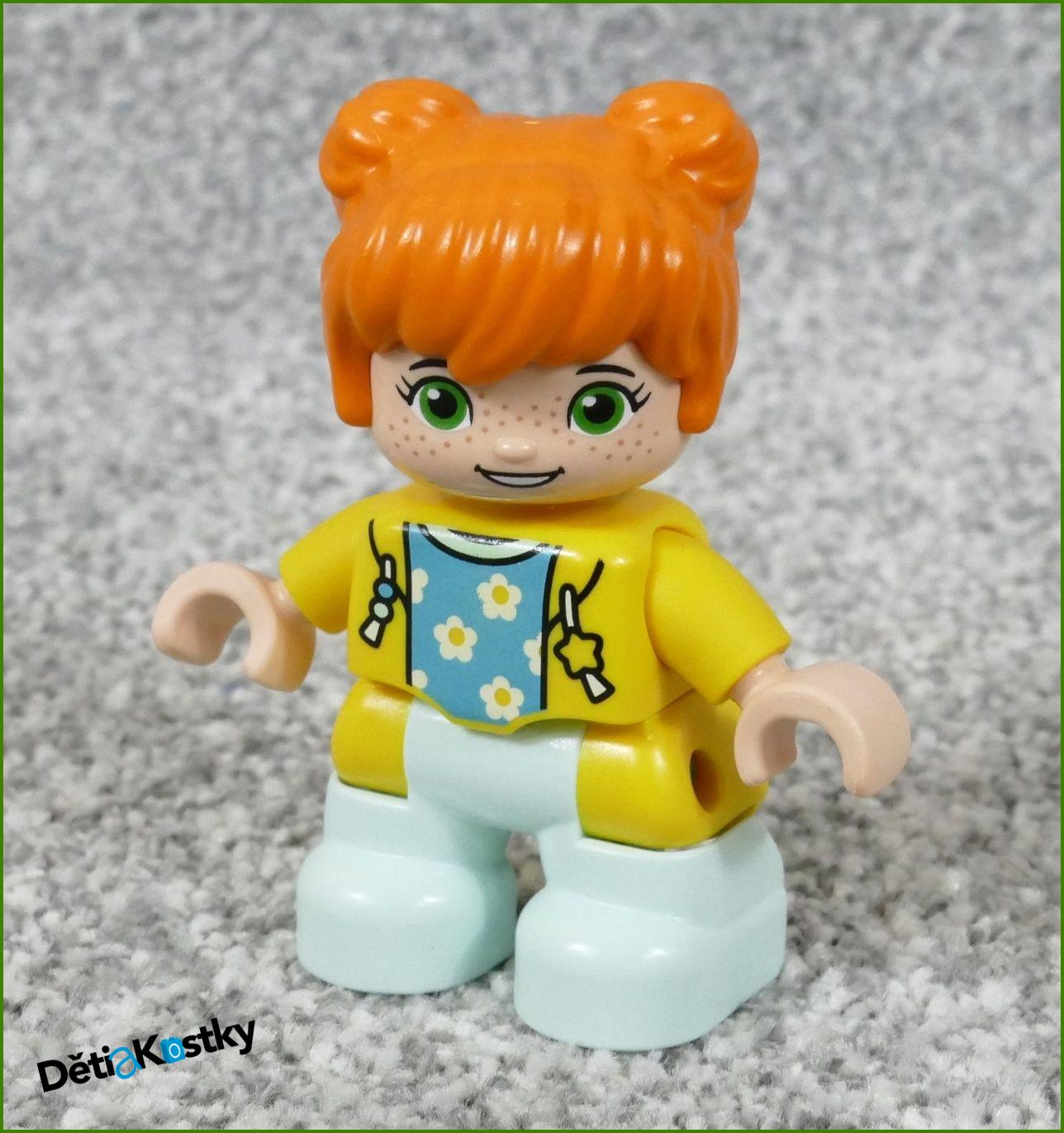 Lego® Duplo® Figurka Dítě s Oranžovými Vlasy