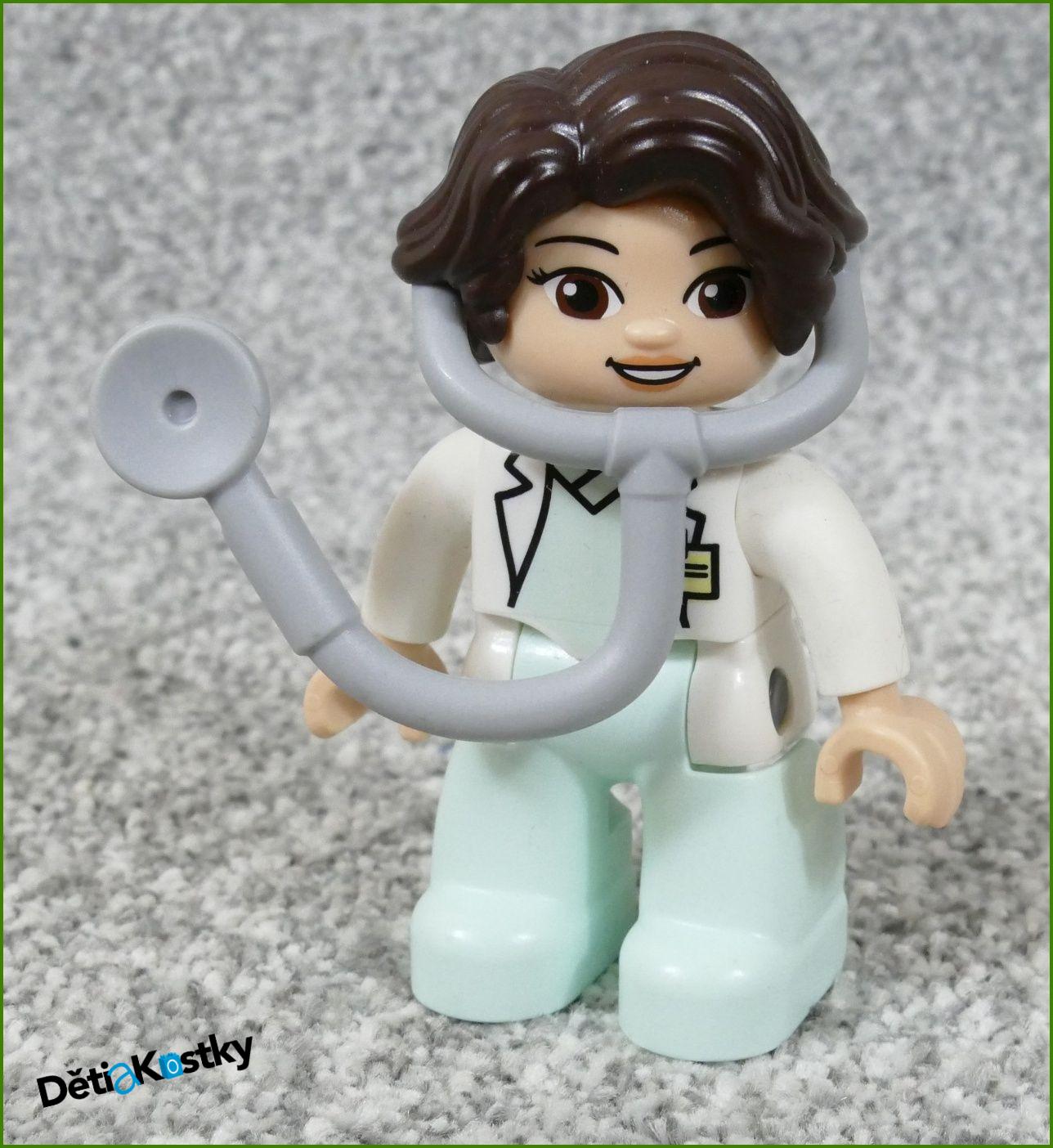 Lego® Duplo® Figurka Doktorka se Stetoskopem