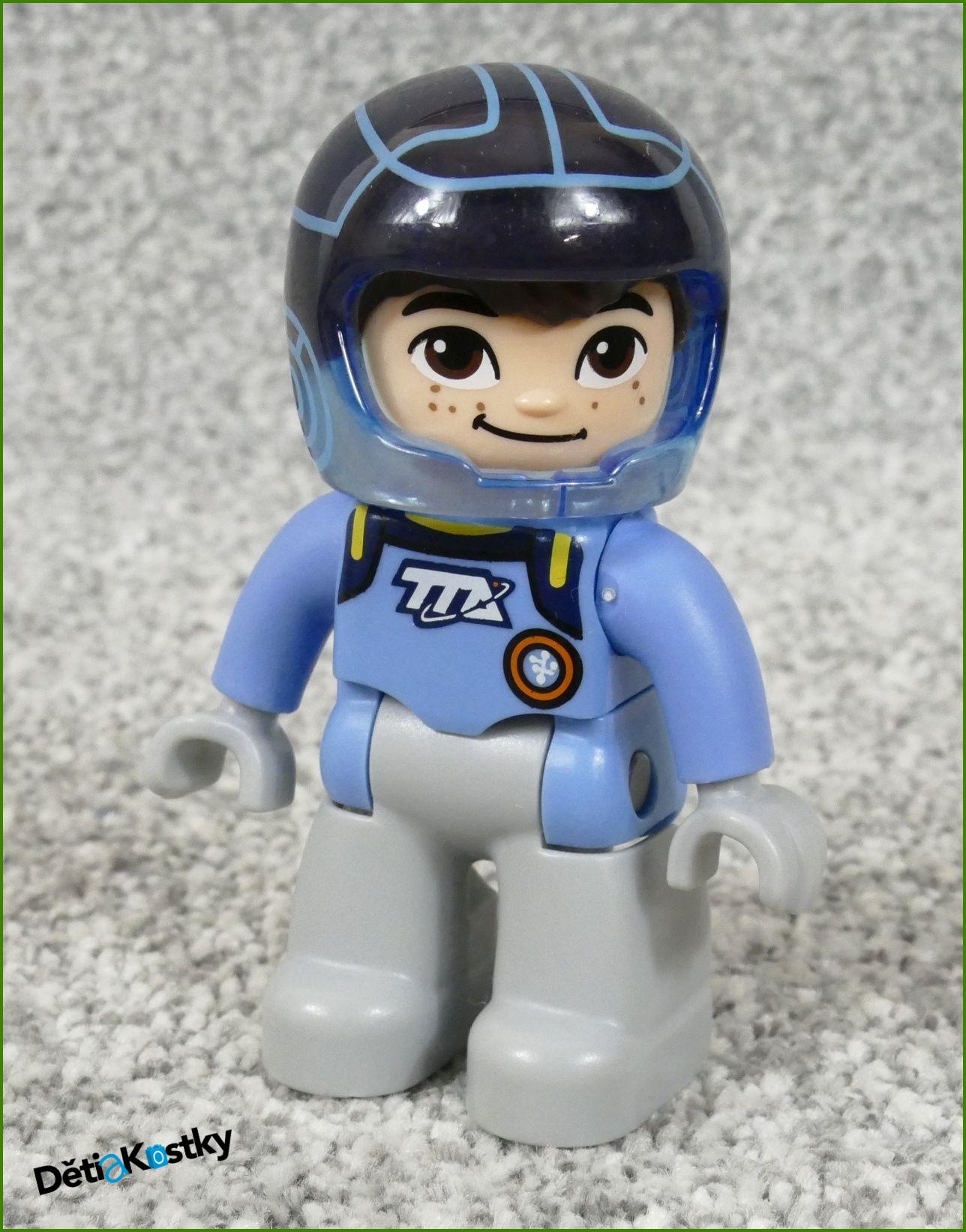 Lego® Duplo® Figurka Miles v Helmě