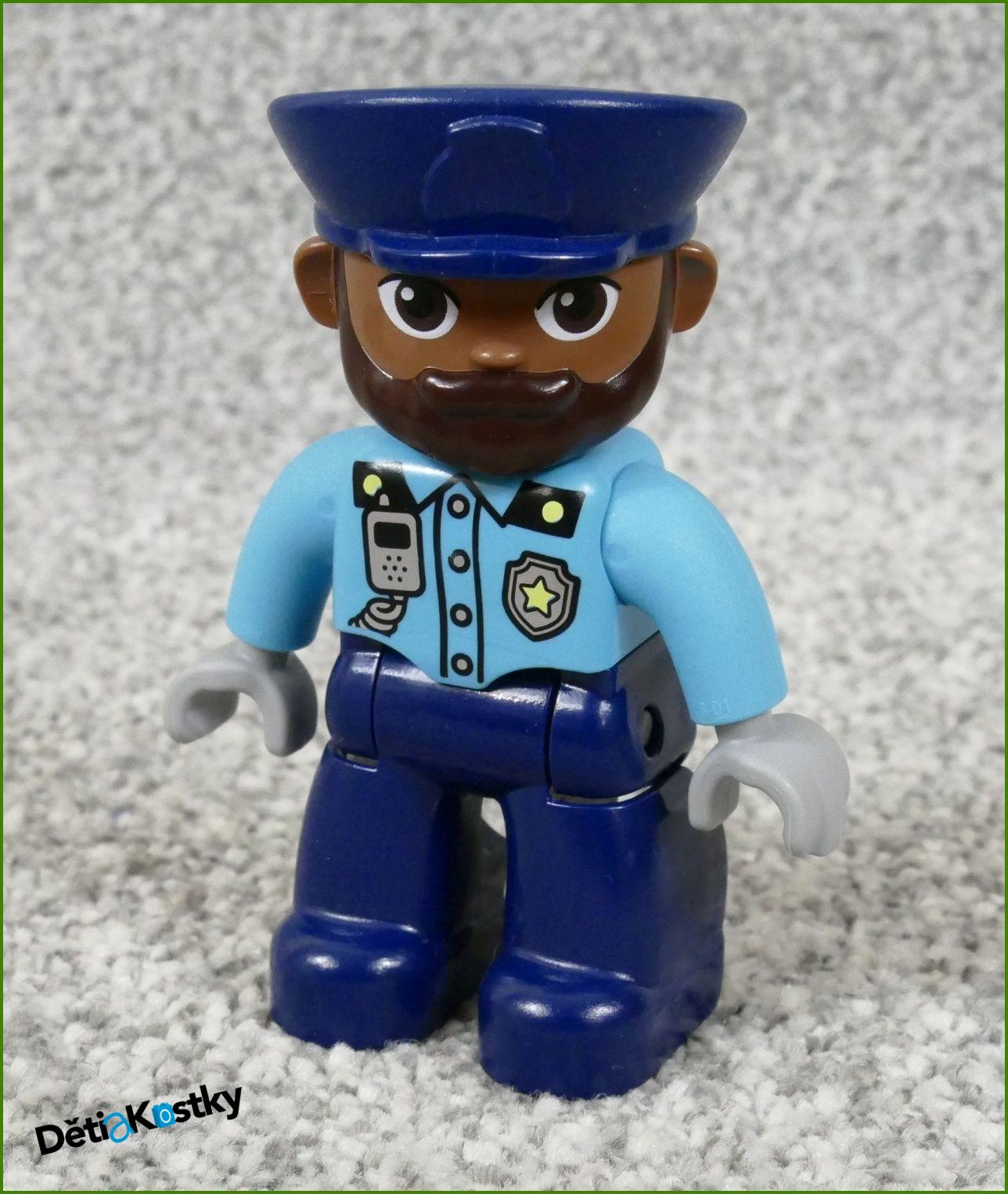 Lego® Duplo® Figurka Policista s Vousy
