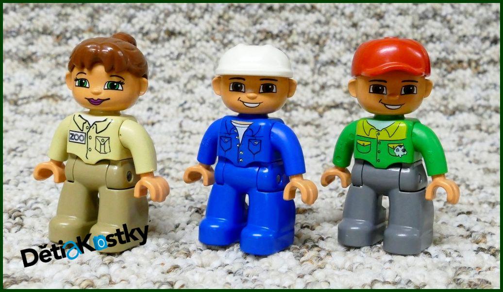 Lego® Duplo® Set Tří Figurek (Octan, Zoo, Dělník)
