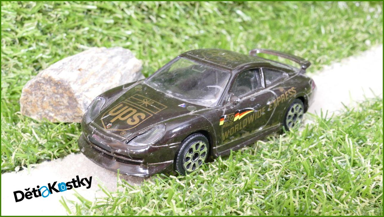 Angličák Bburago 1:43 - Porsche 911 Carrera - prasklinka předního skla