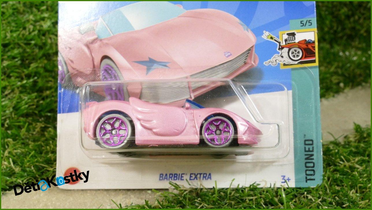 Angličák Model Autíčka Hot Wheels Autíčko Barbie Extra (TOONED)