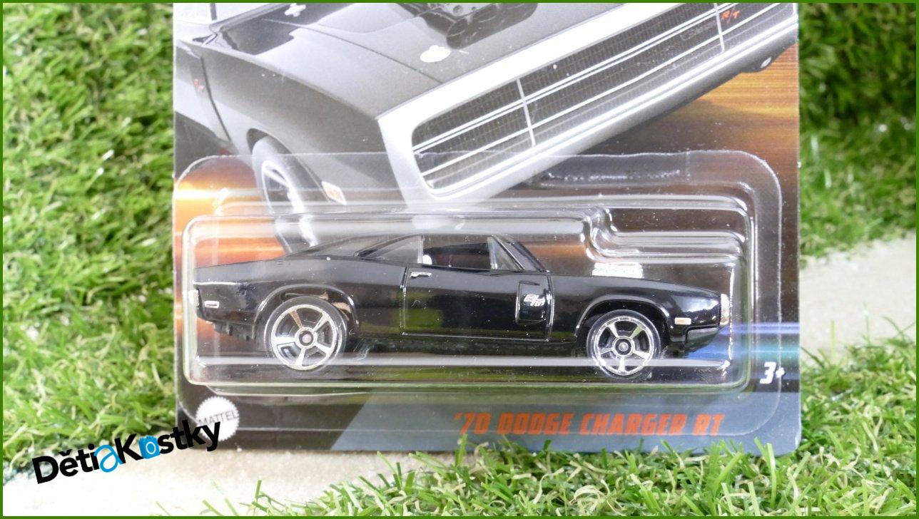 Angličák Model Autíčka Hot Wheels Autíčko ´70 Dodge Charger RT (FAST AND FURIOUS)