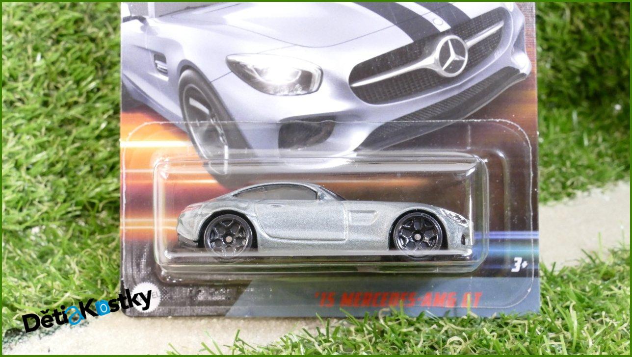 Angličák Model Autíčka Hot Wheels Autíčko ´15 Mercedes-AMG GT (FAST AND FURIOUS)