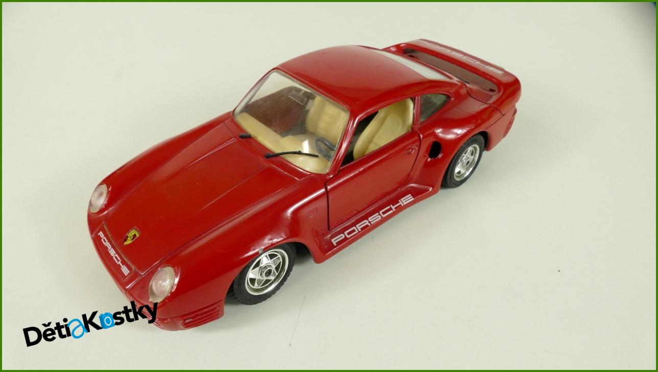 Model Auta Bburago 1:24 - Porsche 959 - Viz Popis