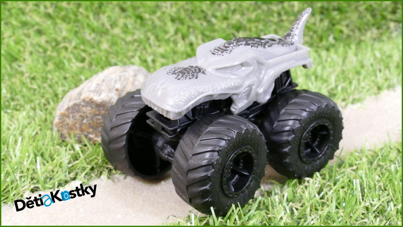 Model Autíčka Hot Wheels T-Rex Dinosaur Monster Truck