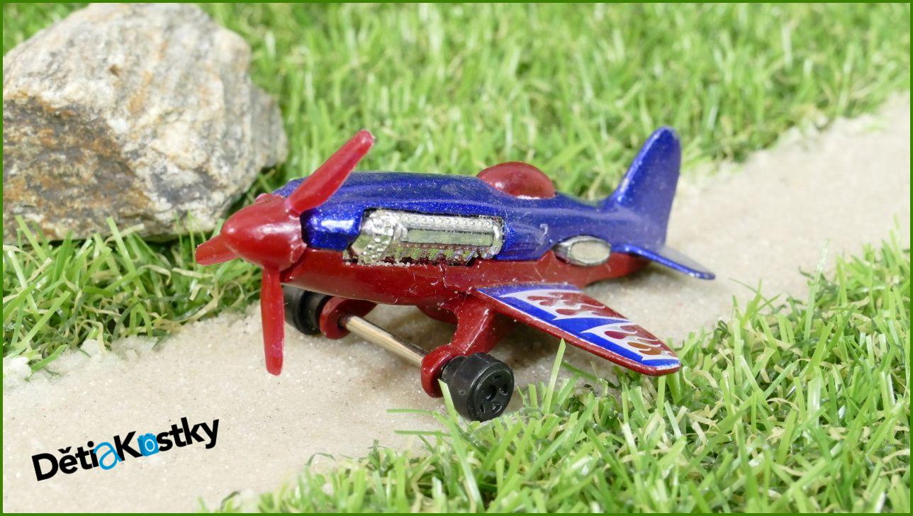 Hot Wheels Letadlo - horší vrtule