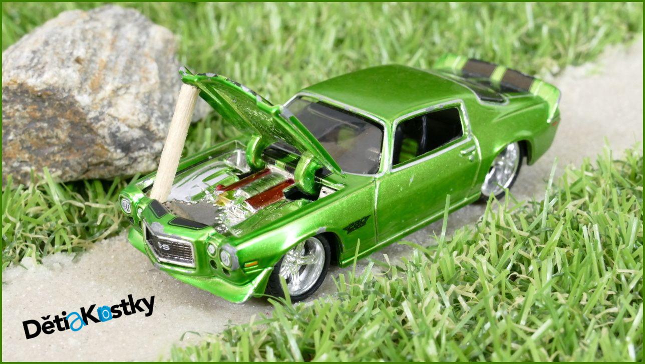 Angličák Autíčko Maisto 1971 Chevrolet Camaro Z/28 - gumová kolečka