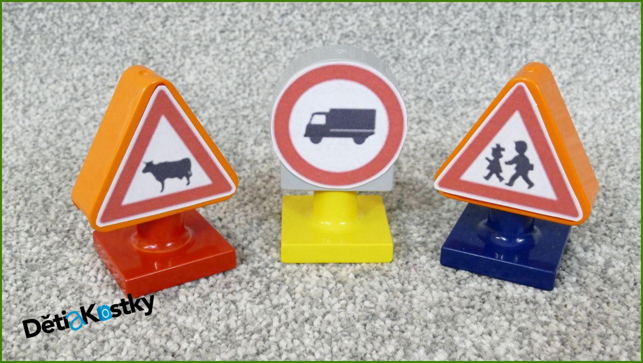 Lego Duplo značky - vytisknuté nálepky
