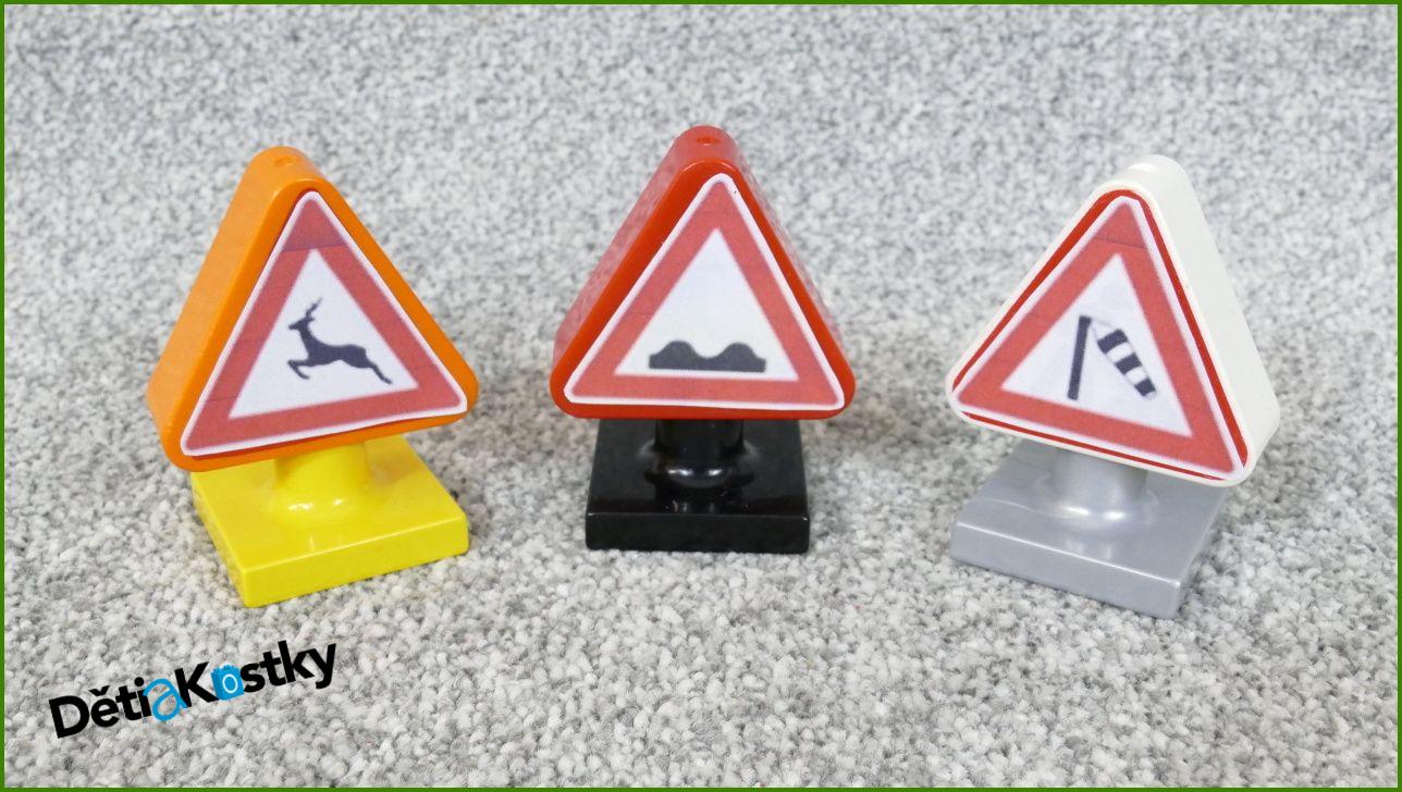 Lego Duplo značky - vytisknuté nálepky