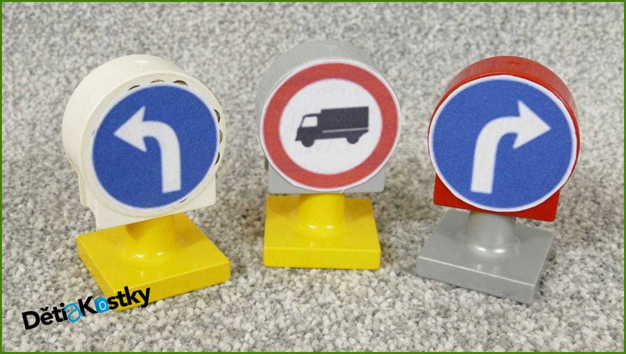 Lego Duplo značky - vytisknuté nálepky