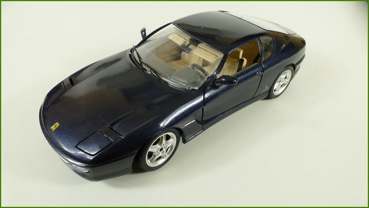Kovový Model Bburago 1:18 - Ferrari 456 GT - (1992) - Viz Popis