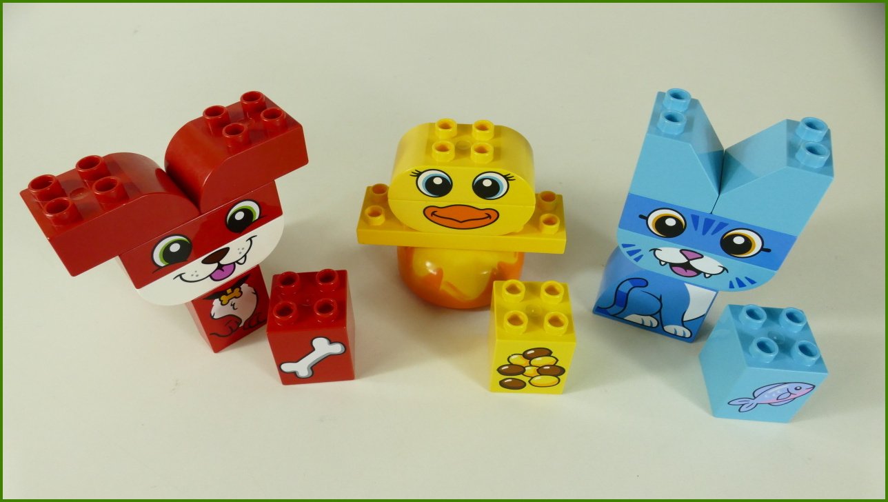 Lego® Duplo® 10858 Moji První Skládací Mazlíčci